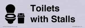 Toilets: Stalls with Sanitary Bin